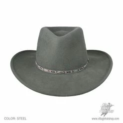 Stetson Elkhorn Crushable Wool Felt Western Hat