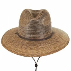Stetson Rustic Palm Leaf Straw Hat