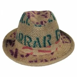 Havana Coffee Works Jute Mod Trilby Fedora Hat