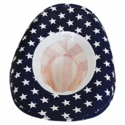 USA Flag Toyo Straw Western Hat -CHARLIE 1 HORSE Shop 147580