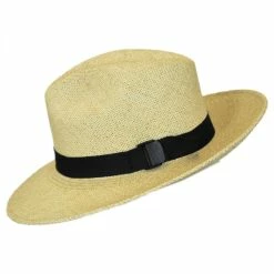 Folding Panama Straw Fedora Hat -CHARLIE 1 HORSE Shop 152271
