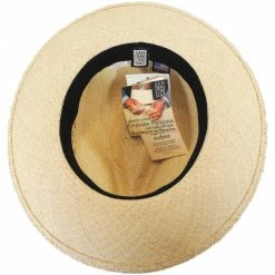 Folding Panama Straw Fedora Hat -CHARLIE 1 HORSE Shop 152274