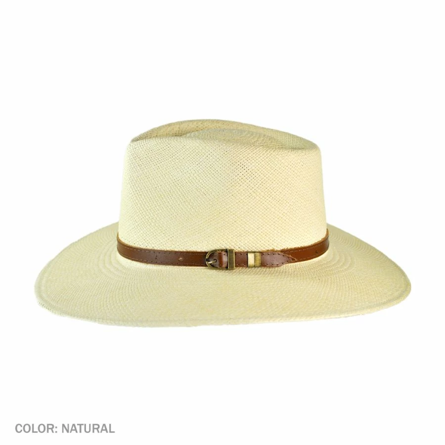 Australian Excursion Grade 3 Panama Straw Fedora Hat 2 Australian Excursion Grade 3 Panama Straw Fedora Hat - Image 2