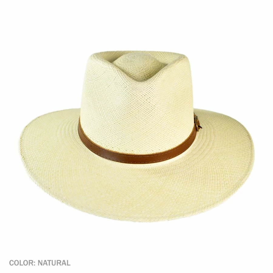 Australian Excursion Grade 3 Panama Straw Fedora Hat 1 Australian Excursion Grade 3 Panama Straw Fedora Hat