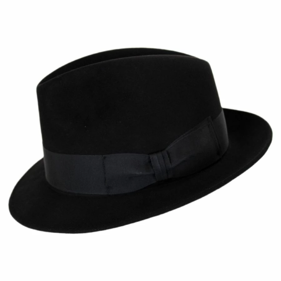 Ultimo Beaver Fur Felt Fedora Hat - Image 2