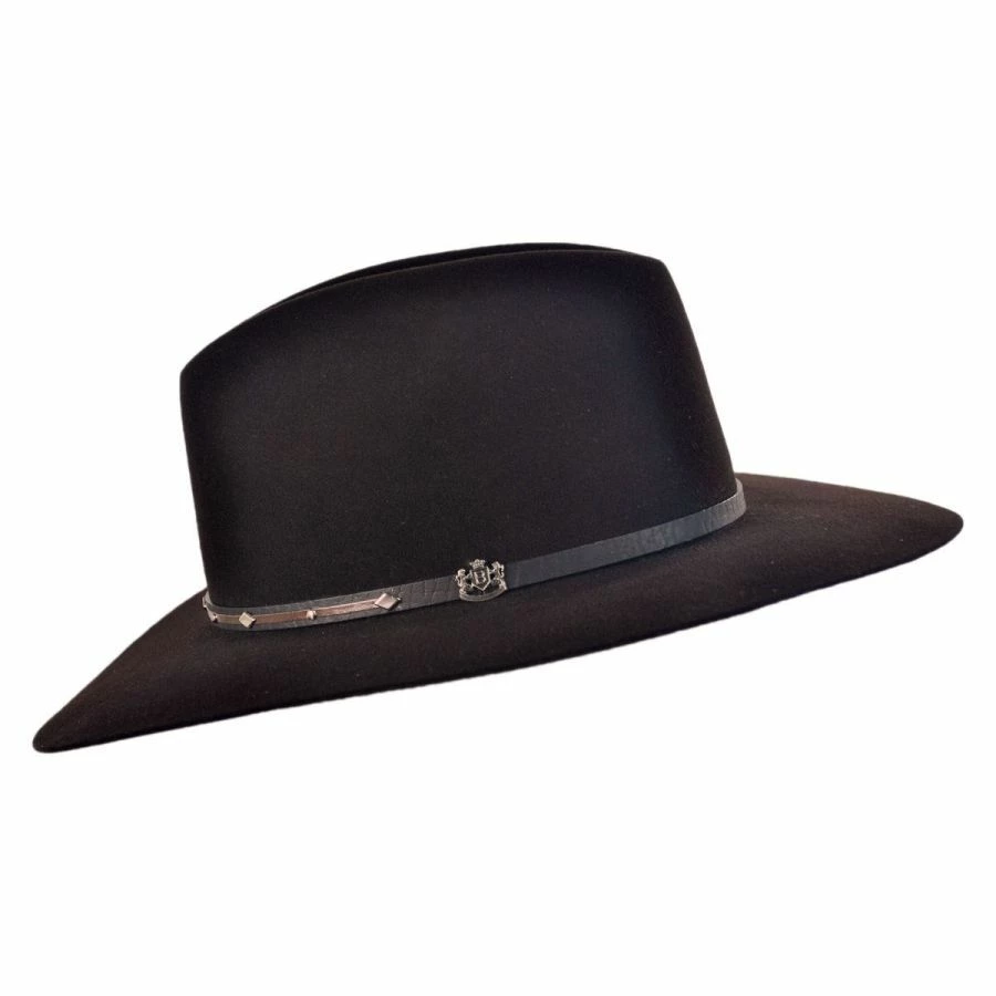 Compass Merino Wool Felt Western Hat 2 Compass Merino Wool Felt Western Hat - Image 2