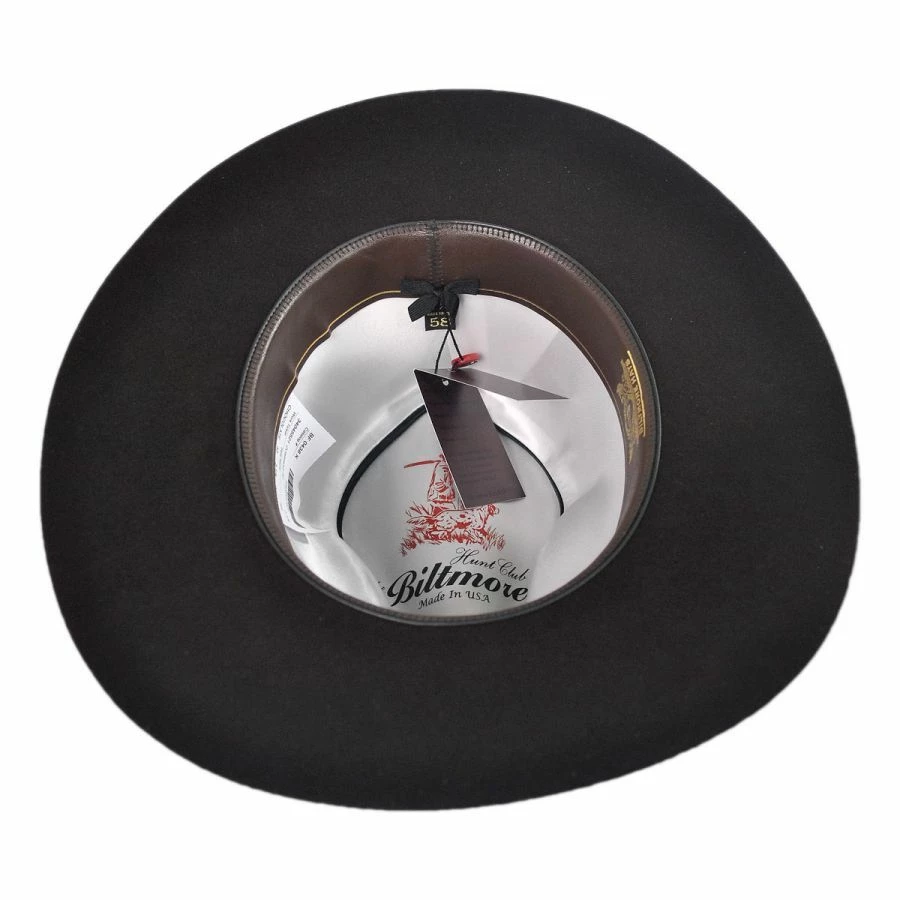 Compass Merino Wool Felt Western Hat 3 Compass Merino Wool Felt Western Hat - Image 3