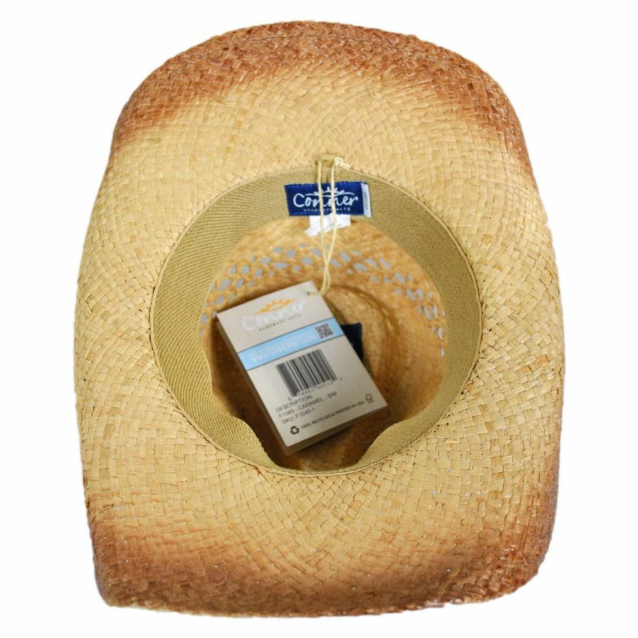 Route 66 Raffia Straw Cowboy Hat - Image 3