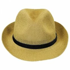 Elliot Straw Fedora Hat