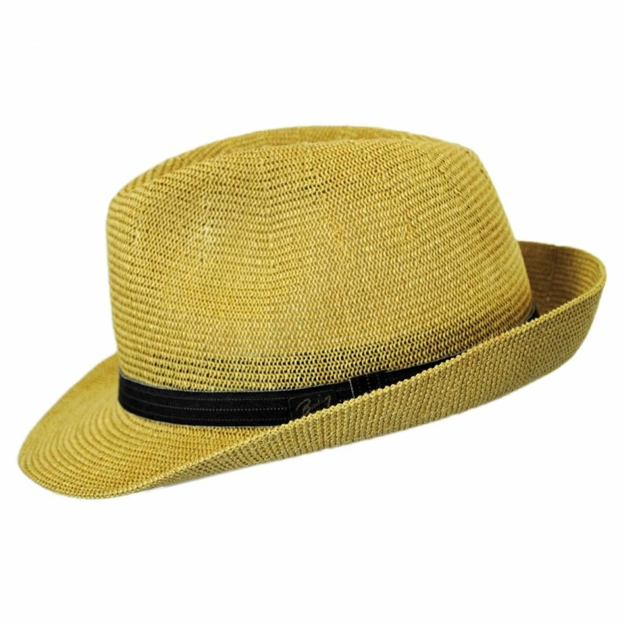 Elliot Straw Fedora Hat 2 Elliot Straw Fedora Hat - Image 2