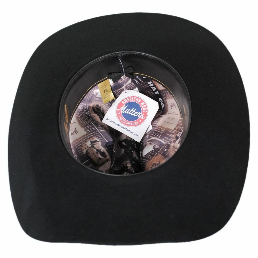 Alamo Wool Felt Western Hat 3 Alamo Wool Felt Western Hat - Image 3