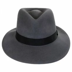 Ammon Wool Felt Teardrop Fedora Hat