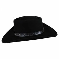 Little Joe Wool Felt Gambler Western Hat 4 Little Joe Wool Felt Gambler Western Hat -CHARLIE 1 HORSE Shop 247334