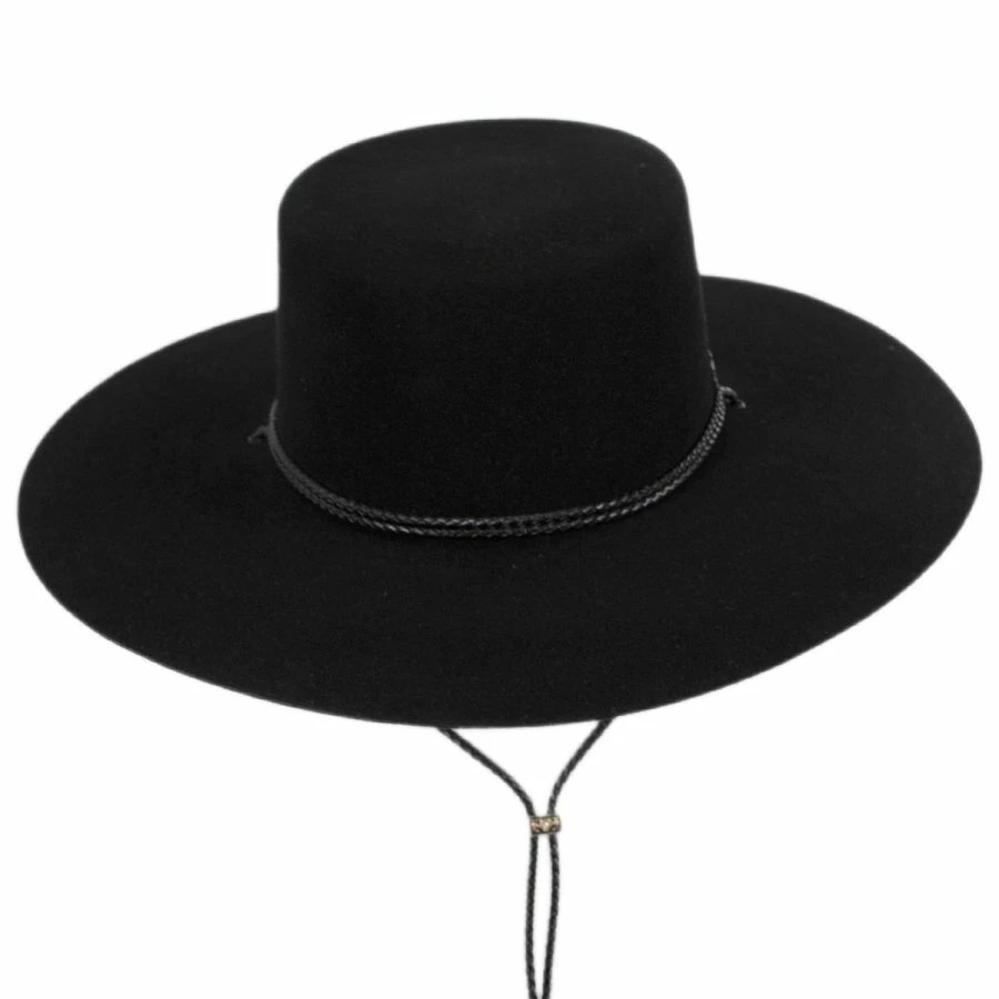 Vintage Couture Toledo Wool Felt Bolero Hat 1 Vintage Couture Toledo Wool Felt Bolero Hat
