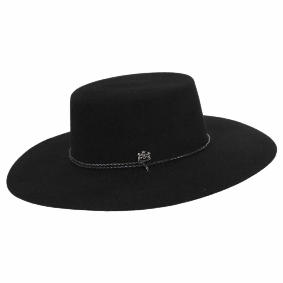 Vintage Couture Toledo Wool Felt Bolero Hat 2 Vintage Couture Toledo Wool Felt Bolero Hat - Image 2