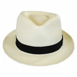 Guthrie Shantung Straw Fedora Hat