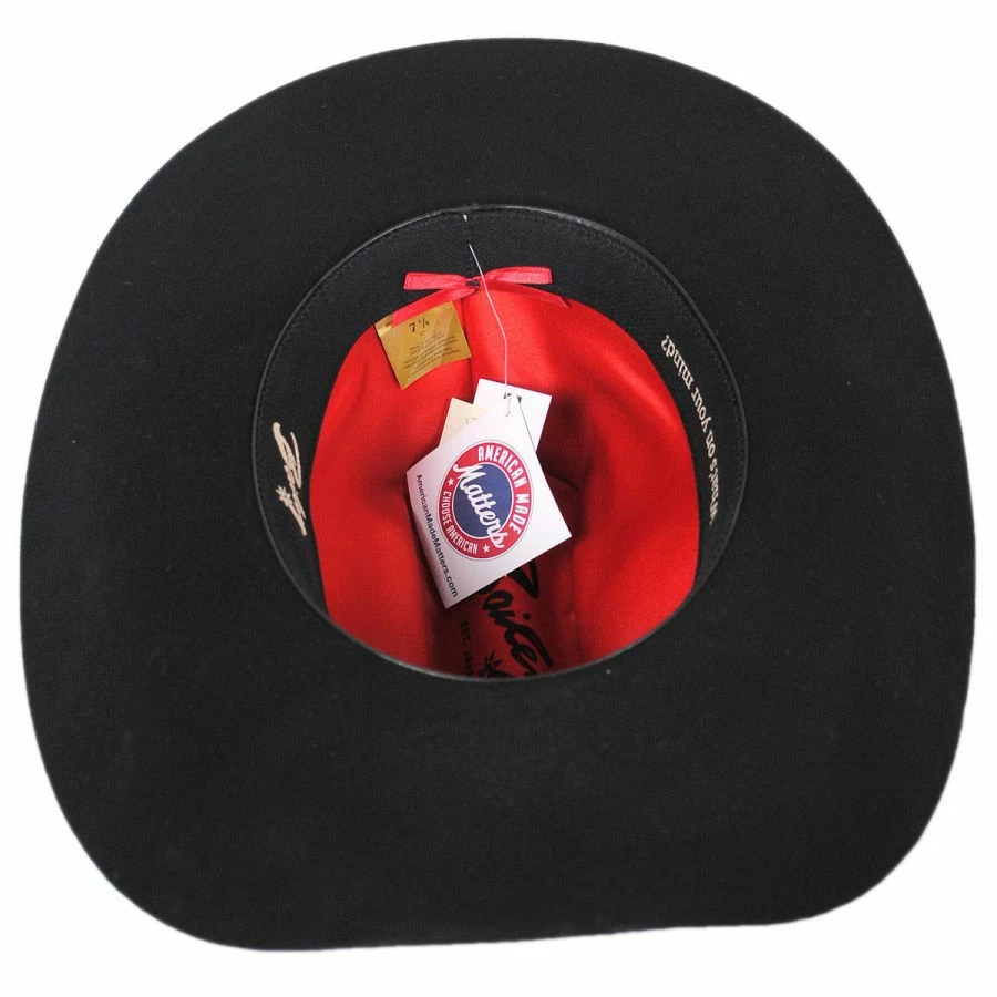 Roderick Wool Felt Western Hat - Image 3