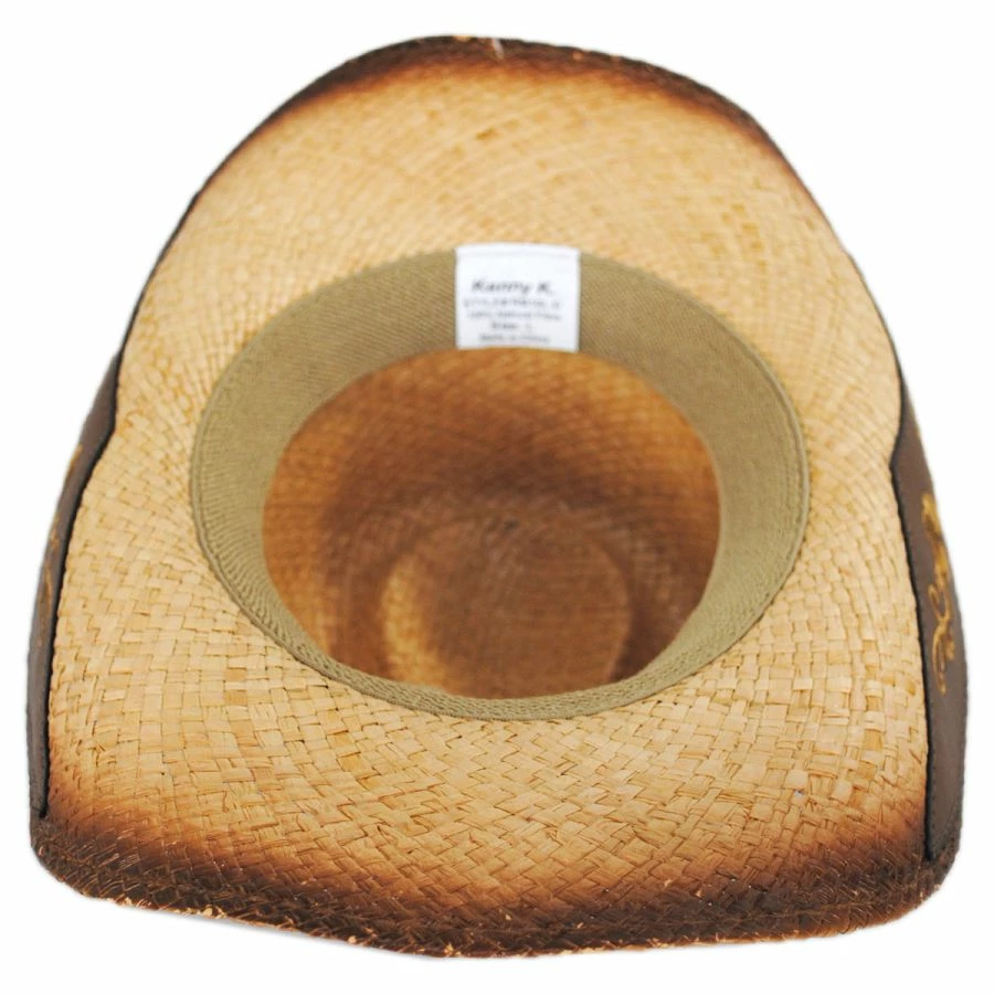 Wildflower Aged Straw Western Hat 3 Wildflower Aged Straw Western Hat - Image 3