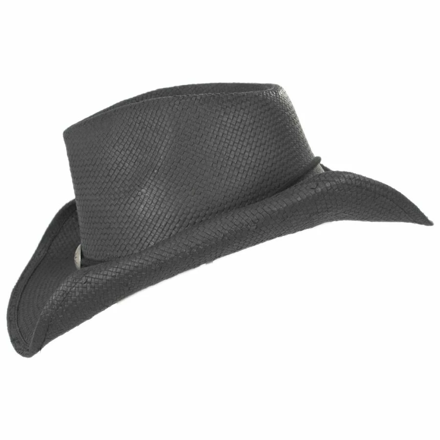 Scala Chincord Toyo Straw Western Hat - Image 2