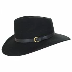 Melbourne Crushable Wool Felt Outback Hat 4 Melbourne Crushable Wool Felt Outback Hat -CHARLIE 1 HORSE Shop 289892