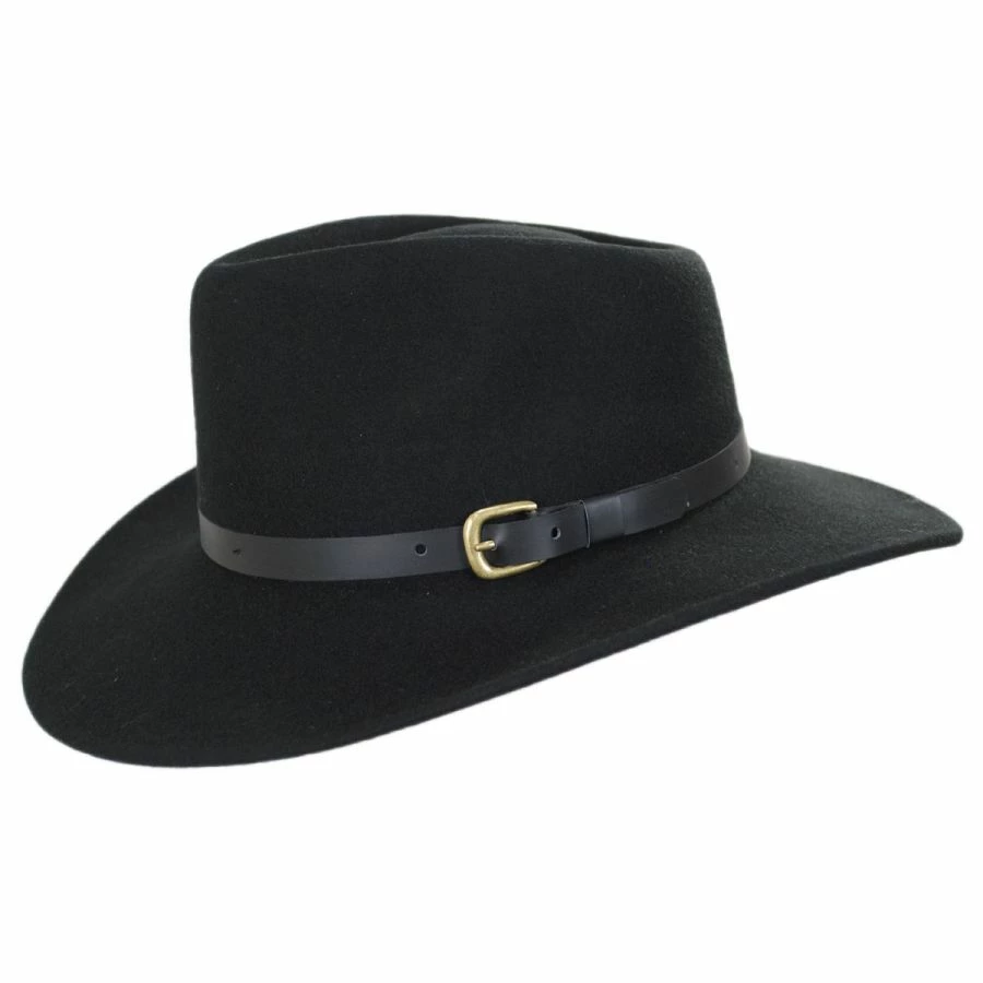 Melbourne Crushable Wool Felt Outback Hat 2 Melbourne Crushable Wool Felt Outback Hat - Image 2