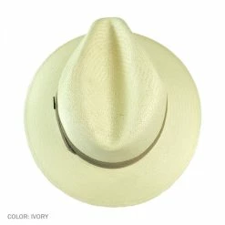 Toyo Straw Safari Fedora Hat - Khaki Band 5 Toyo Straw Safari Fedora Hat - Khaki Band -CHARLIE 1 HORSE Shop 29621