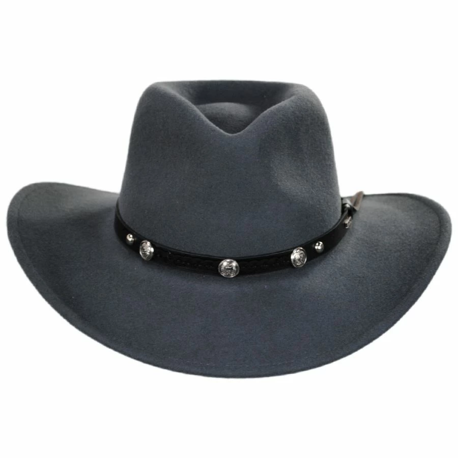 Wild Flush Wool Felt Western Hat 1 Wild Flush Wool Felt Western Hat