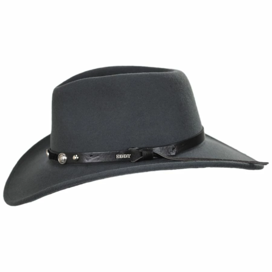 Wild Flush Wool Felt Western Hat 2 Wild Flush Wool Felt Western Hat - Image 2