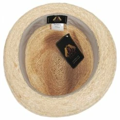 Golden Hill Raffia Straw Fedora Hat 5 Golden Hill Raffia Straw Fedora Hat -CHARLIE 1 HORSE Shop 301979
