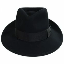 Packable Wool LiteFelt Fedora Hat
