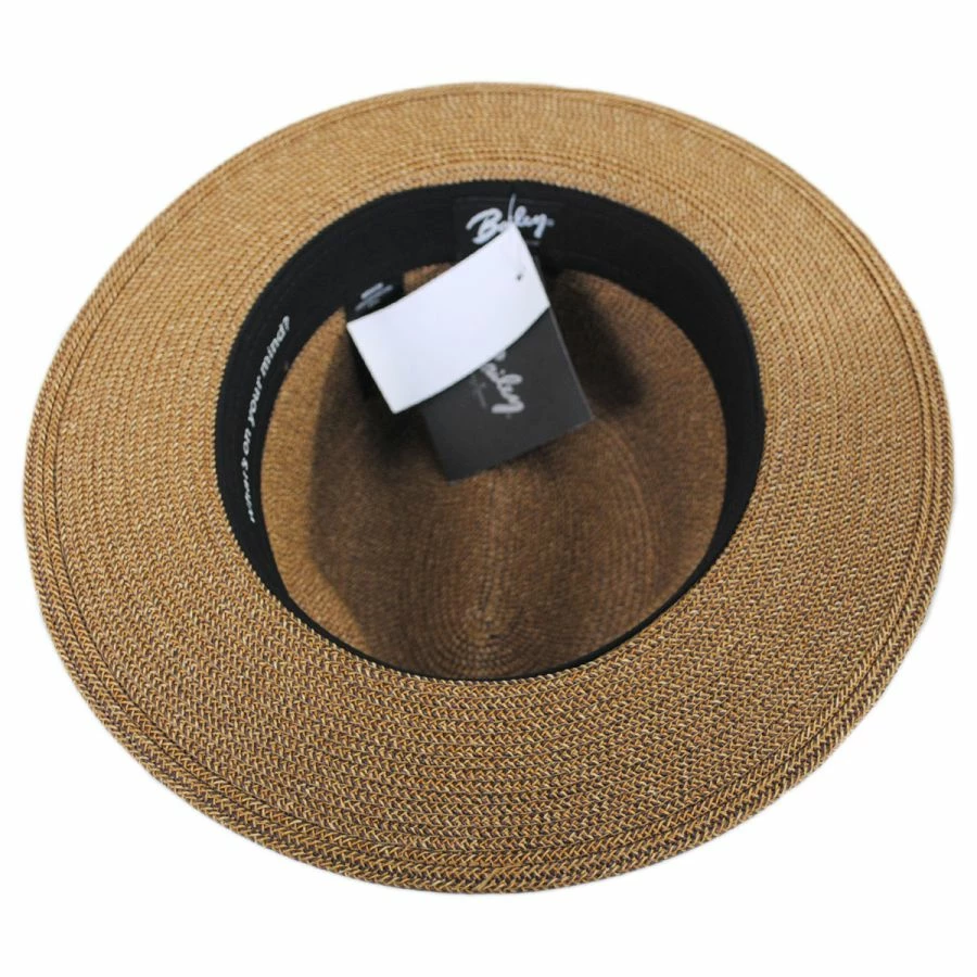 Hester Toyo Straw Blend Fedora Hat 3 Hester Toyo Straw Blend Fedora Hat - Image 3