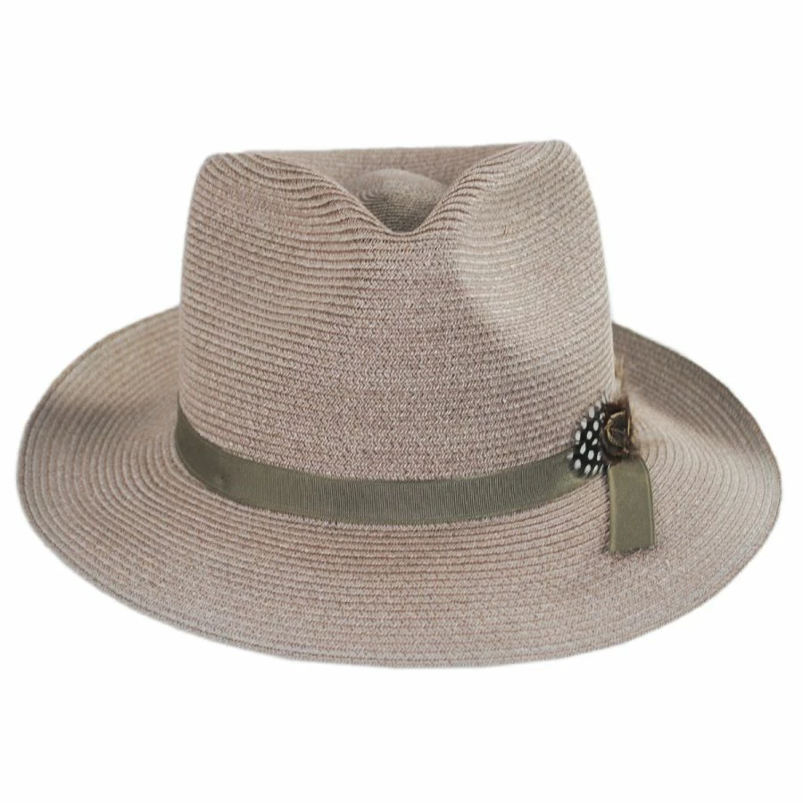 Aviator Hemp Straw Fedora Hat 1 Aviator Hemp Straw Fedora Hat