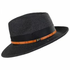 Denney Toyo Straw Blend Fedora Hat 4 Denney Toyo Straw Blend Fedora Hat -CHARLIE 1 HORSE Shop 318779
