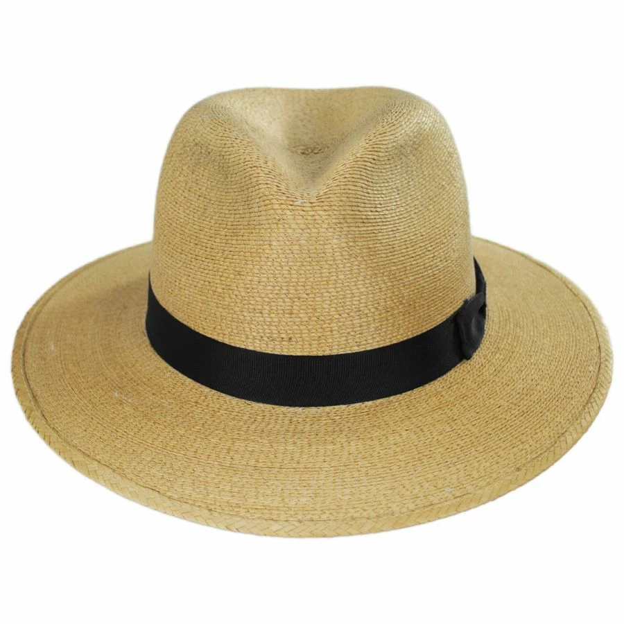 Stetson Trailhead Palm Straw Fedora Hat 1 Stetson Trailhead Palm Straw Fedora Hat