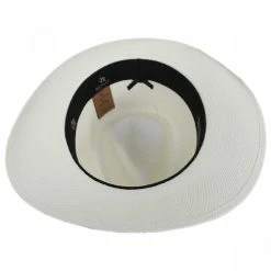 Santorini Panama Straw Fedora Hat -CHARLIE 1 HORSE Shop 324379
