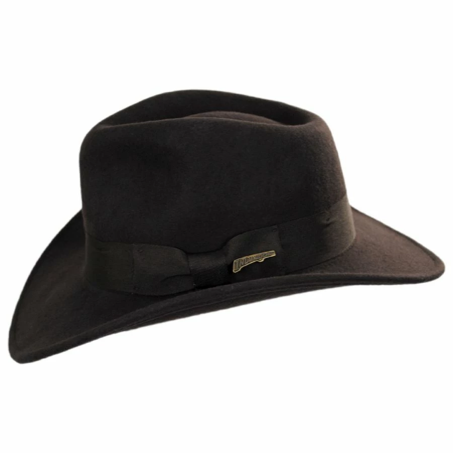 Officially Licensed Crushable Wool Outback Hat 2 Officially Licensed Crushable Wool Outback Hat - Image 2