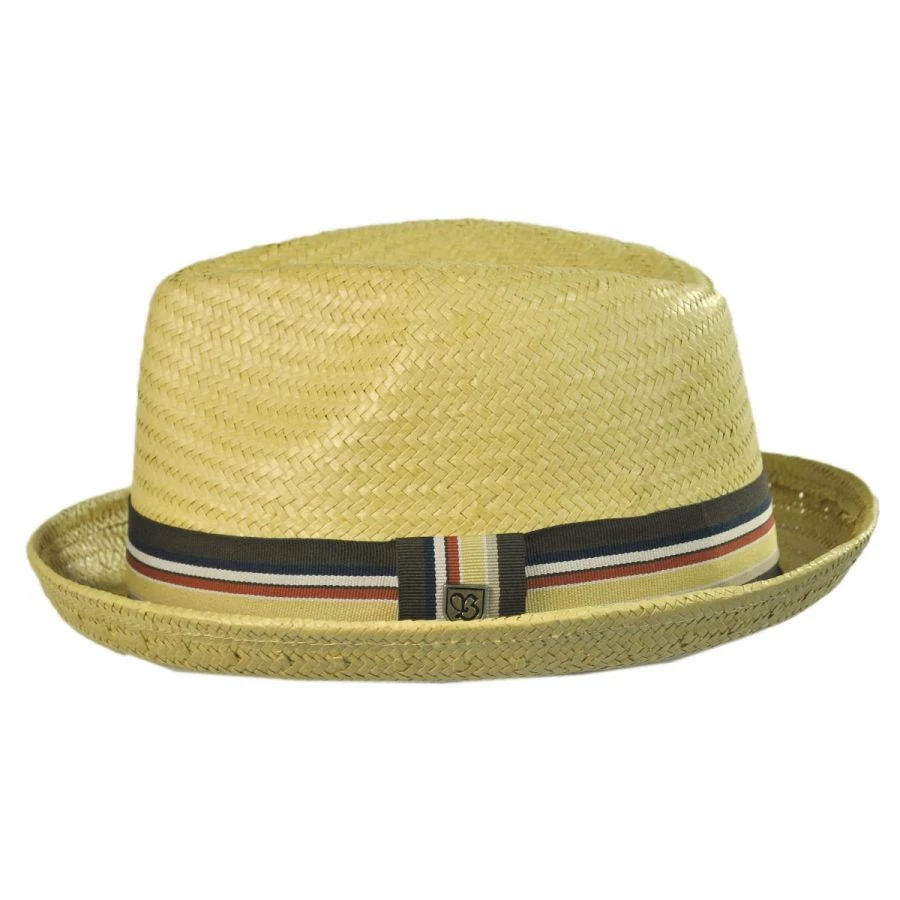 Castor Toyo Straw Fedora Hat 2 Castor Toyo Straw Fedora Hat - Image 2