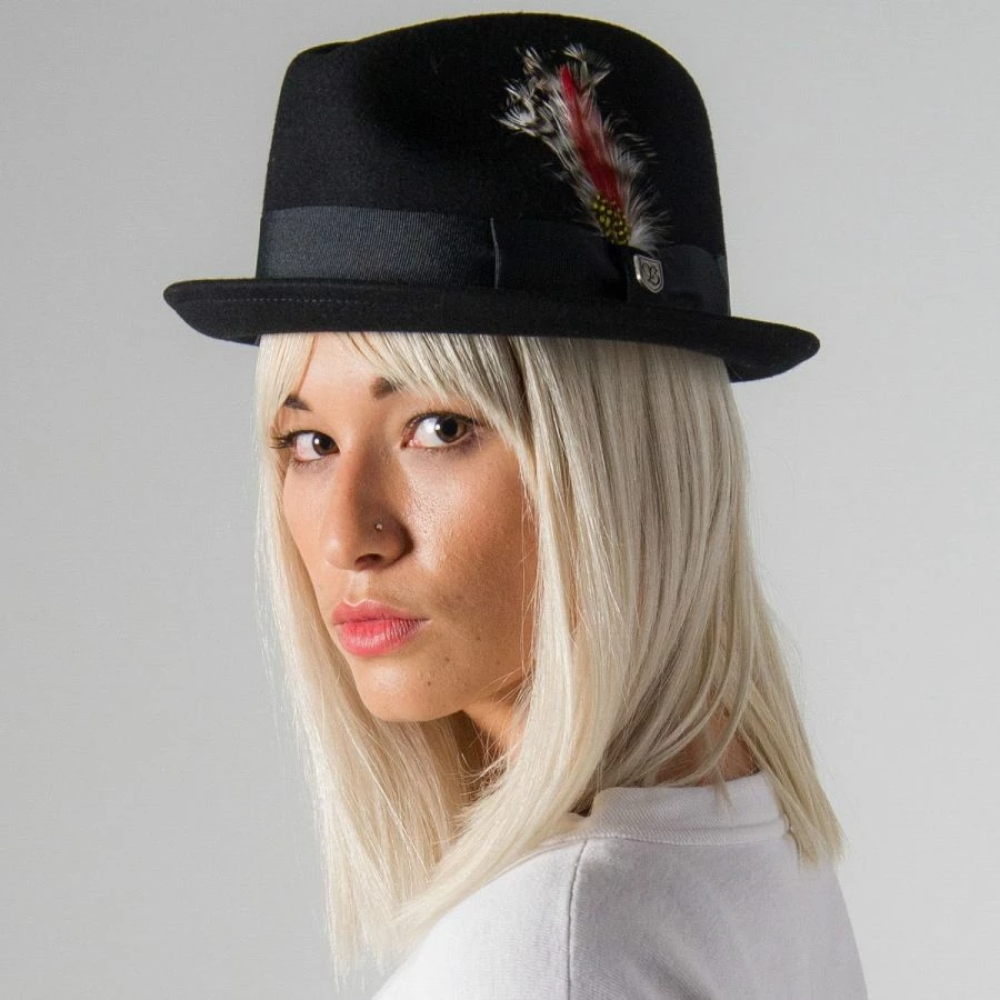 Gain Wool Felt Fedora Hat - Image 3