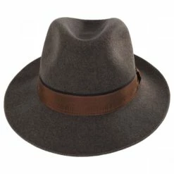 Desmond Crushable Wool Felt Fedora Hat