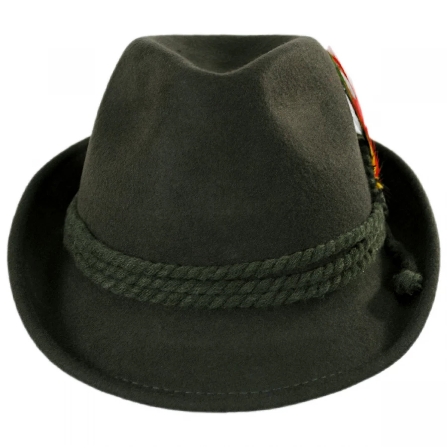 Alpine Wool Felt Fedora Hat 1 Alpine Wool Felt Fedora Hat