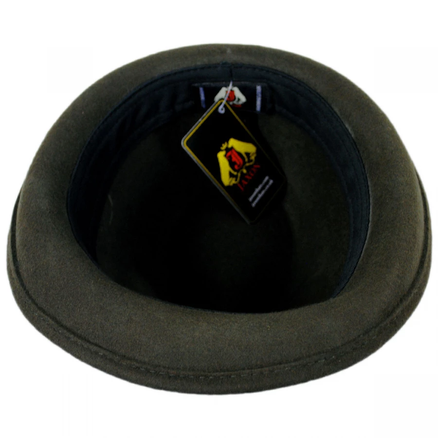 Alpine Wool Felt Fedora Hat 3 Alpine Wool Felt Fedora Hat - Image 3