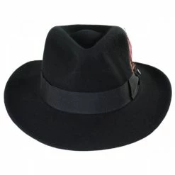 Ford Crushable Wool Felt Fedora Hat