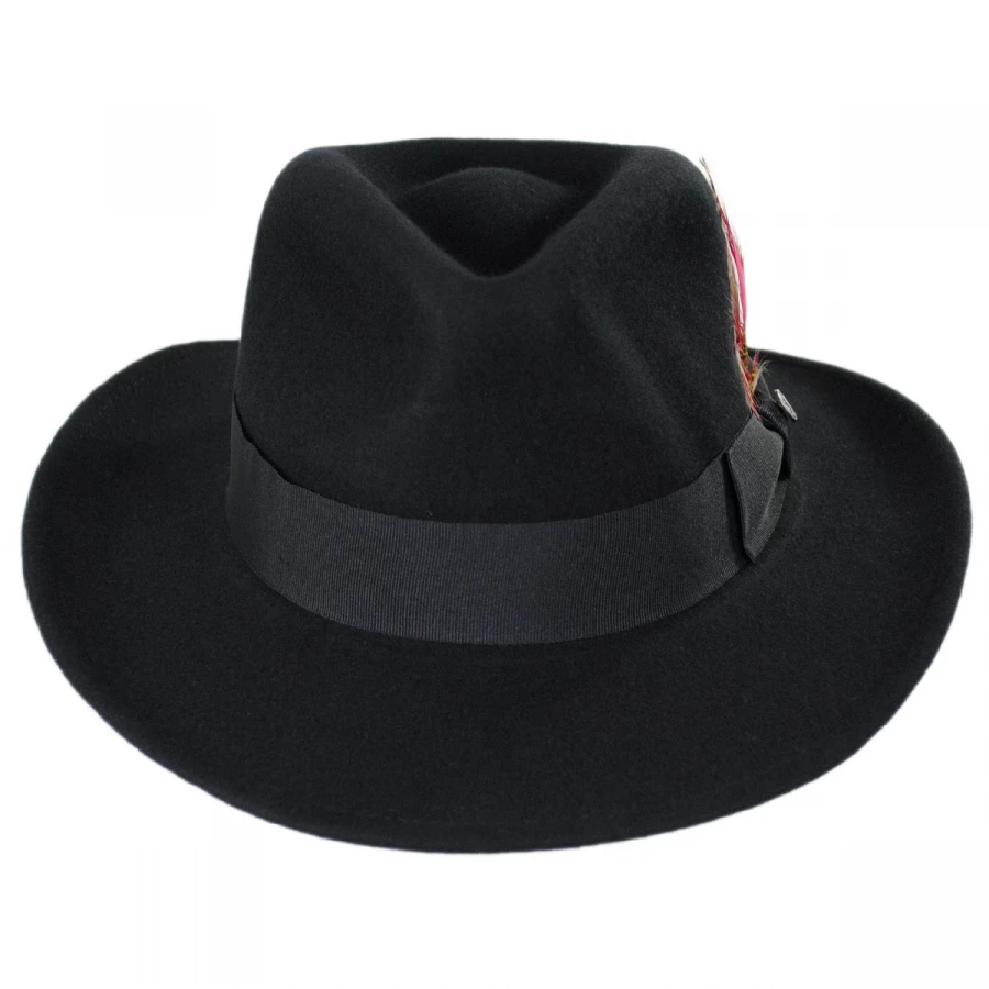 Ford Crushable Wool Felt Fedora Hat