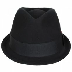 Dekker Crushable Wool Felt Trilby Fedora Hat