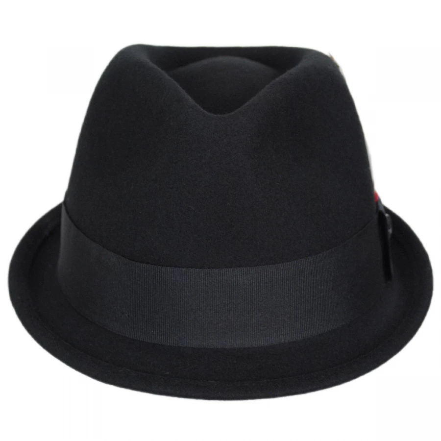 Dekker Crushable Wool Felt Trilby Fedora Hat