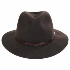 Stetson Cromwell Crushable Wool Felt Fedora Hat