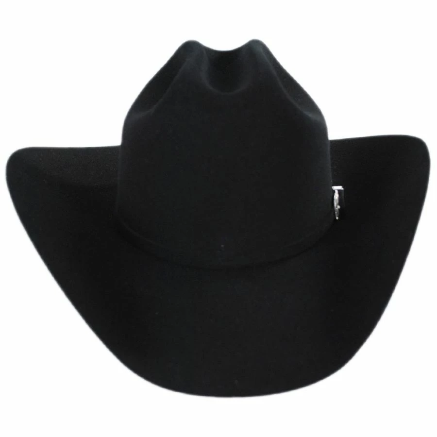 Lightning Wool And Angora Felt Cowboy Hat - Black