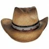 Star Spangled Toyo Straw Western Hat
