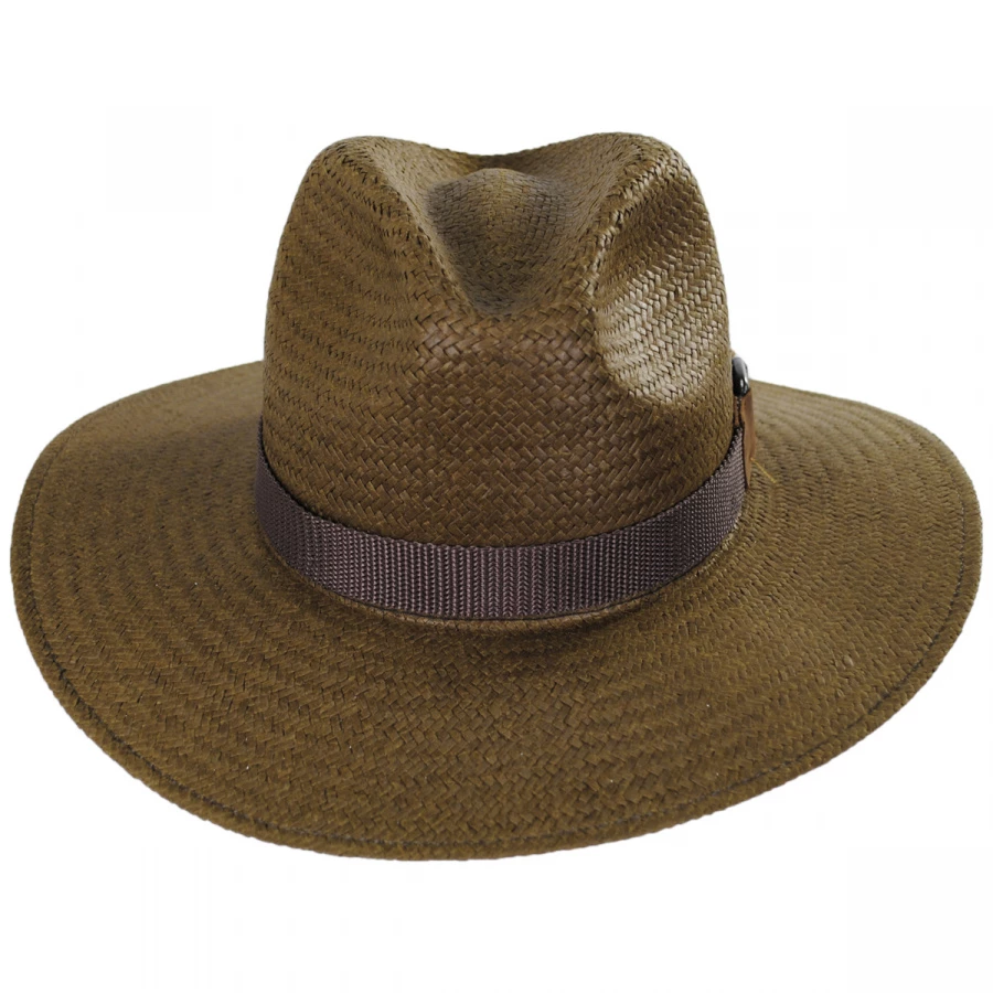 Quade Raindura Straw Fedora Hat 1 Quade Raindura Straw Fedora Hat