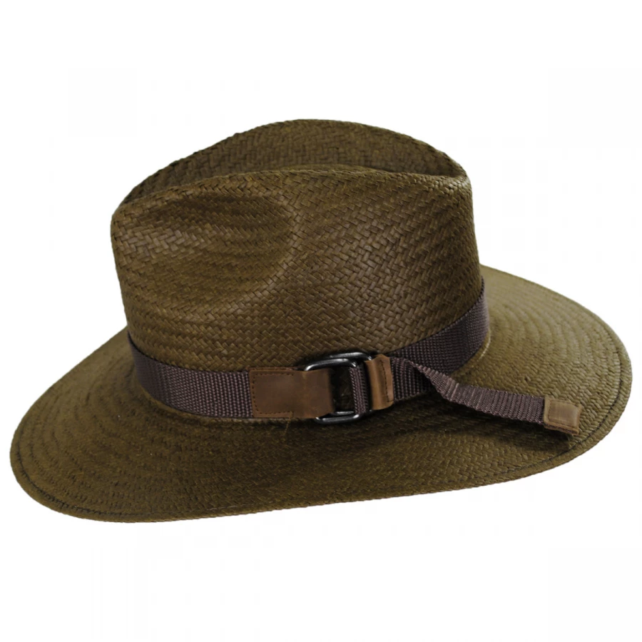 Quade Raindura Straw Fedora Hat 2 Quade Raindura Straw Fedora Hat - Image 2